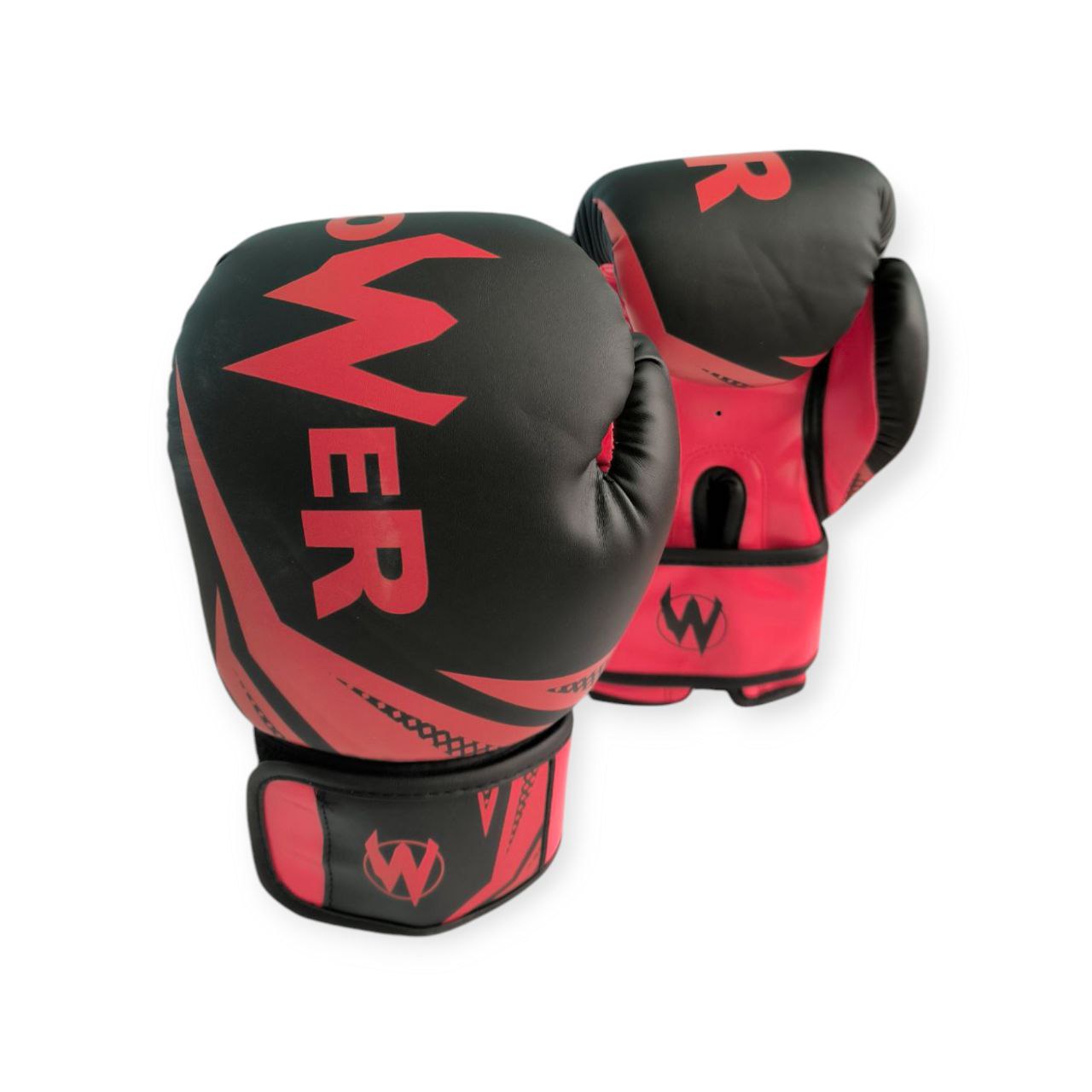 Рукавички боксерські POWER червоні 14 унцій POW-W-Red-14