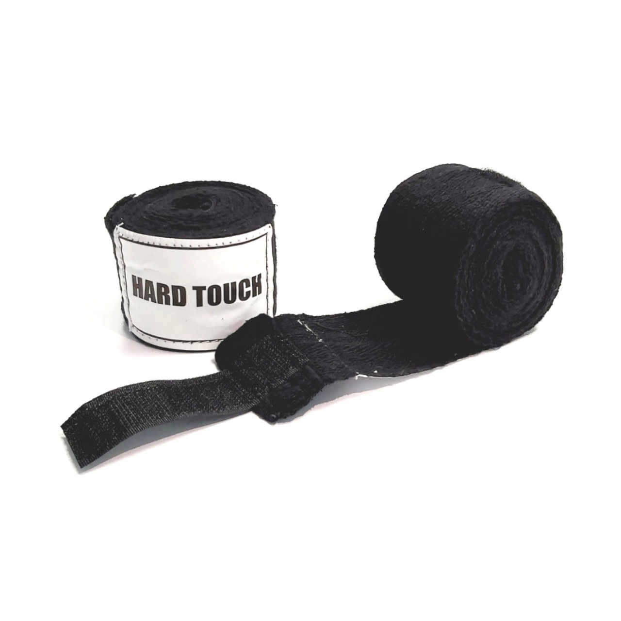 Бинти боксерські бавовна HARD TOUCH 3,5 м чорні