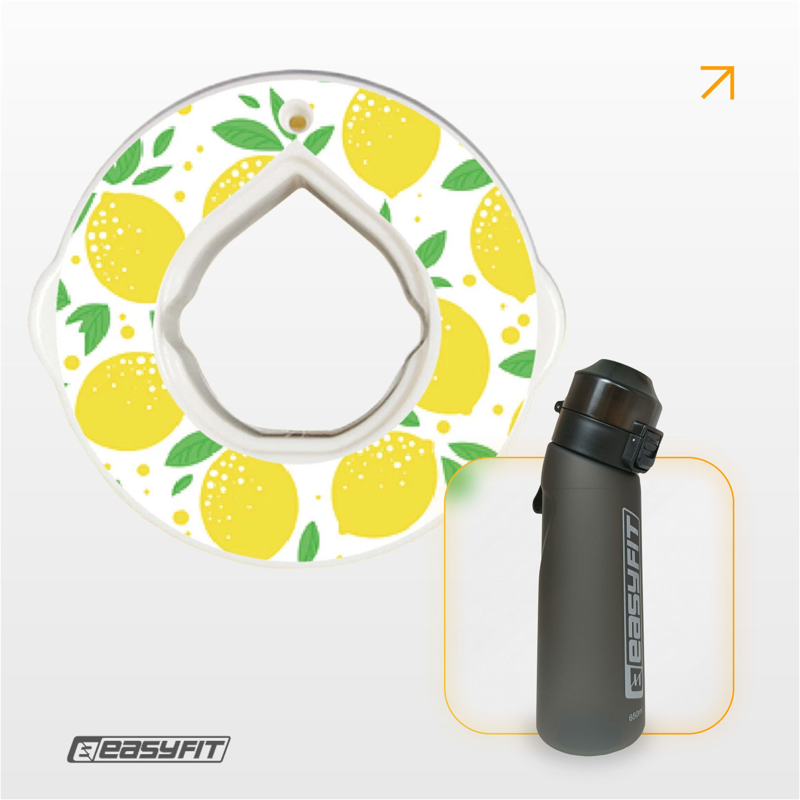 Капсула “Лимон” для пляшки EasyFit Air Up