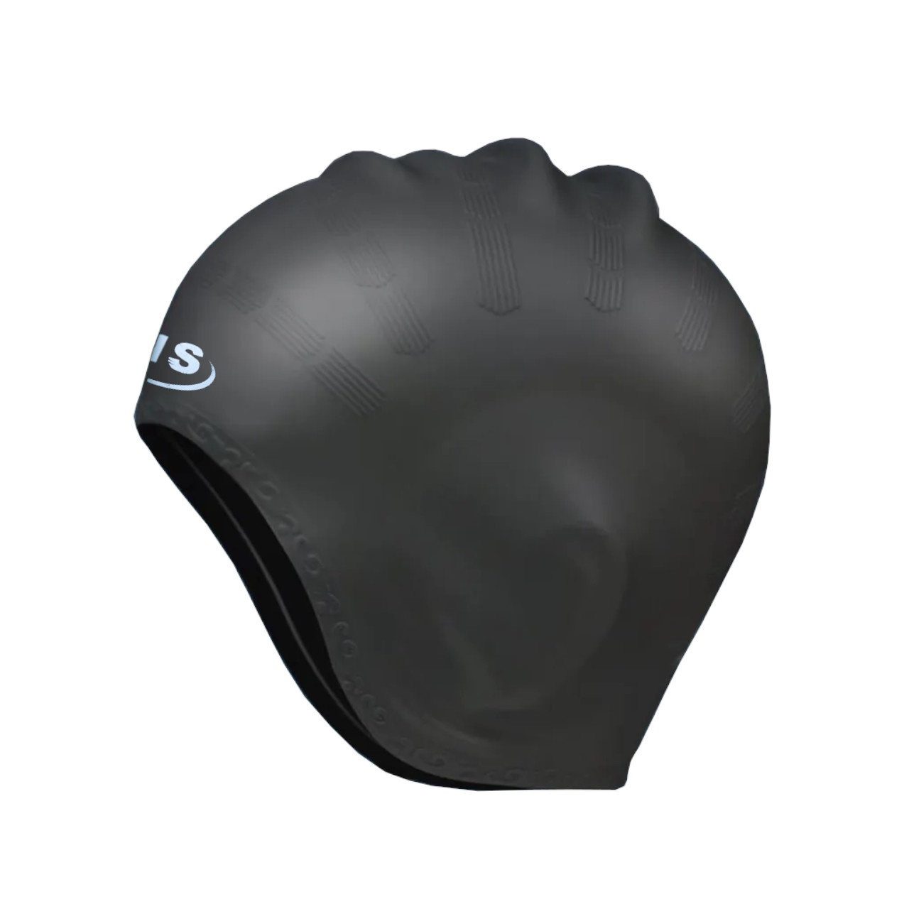 Шапочка для плавання з вухами SNS чорна Y-830-black